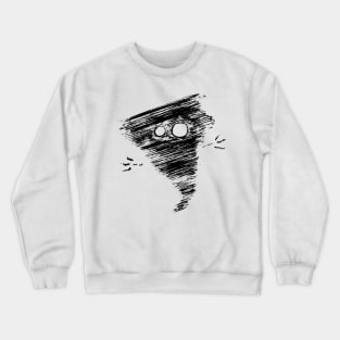 Alfonsino the hurricane – Twister hugs? (white) Crewneck Sweatshirt